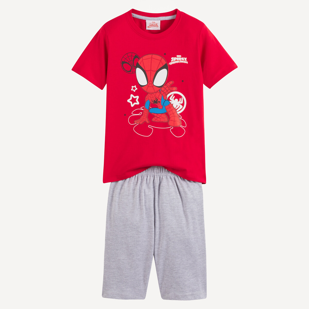 Pyjashort Spidey rouge/gris, SPIDER-MAN