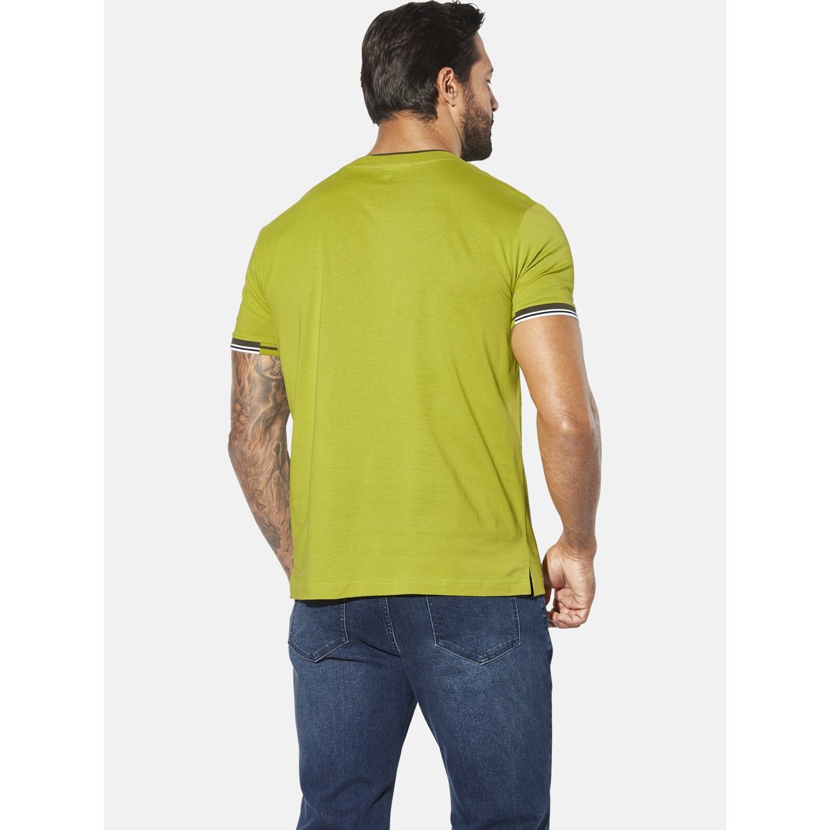 T-shirt MORKBERG vert, JAN VANDERSTORM