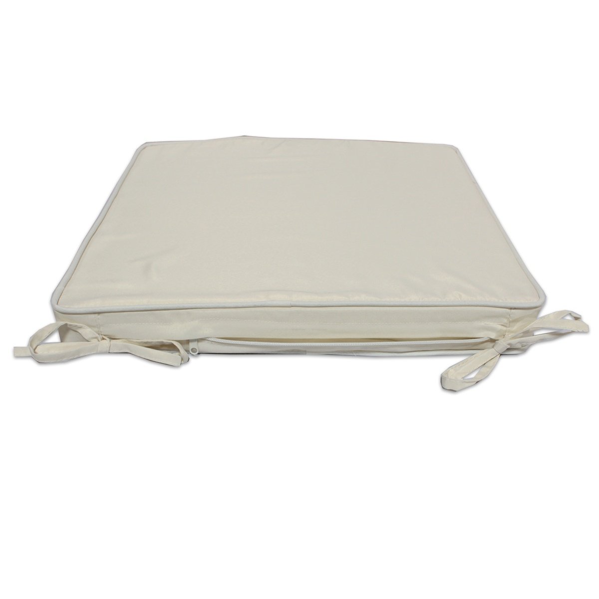 Coussin pour fauteuils fixes de jardin crème, TECK ATTITUDE