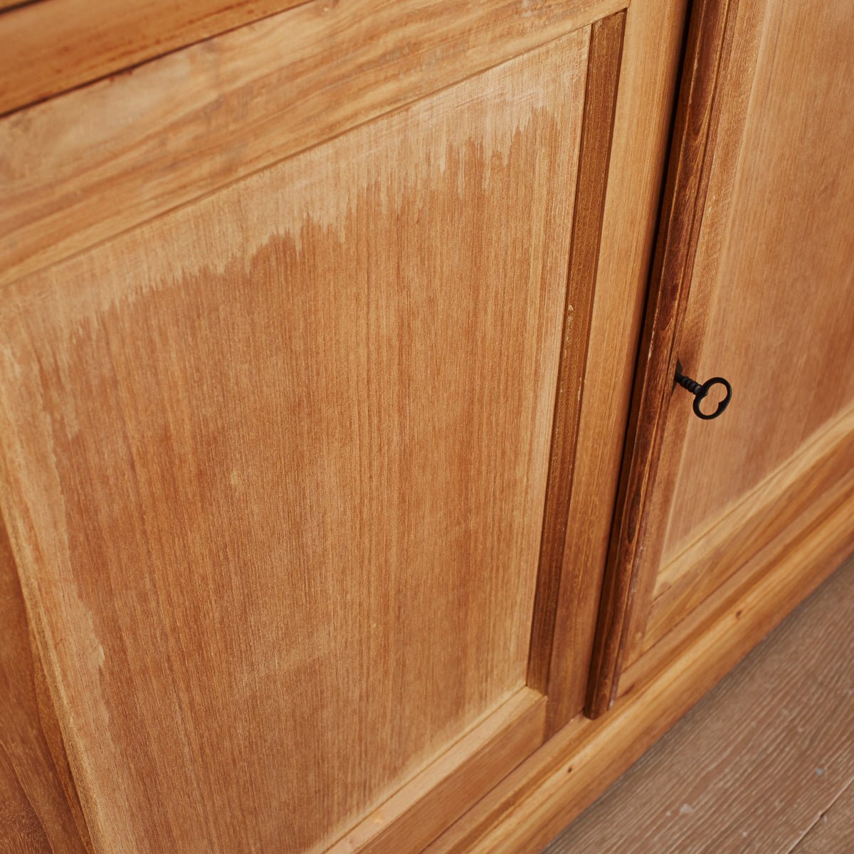 Vaisselier en bois de teck 150 cm  BOSTON naturel, BERAH GETAH
