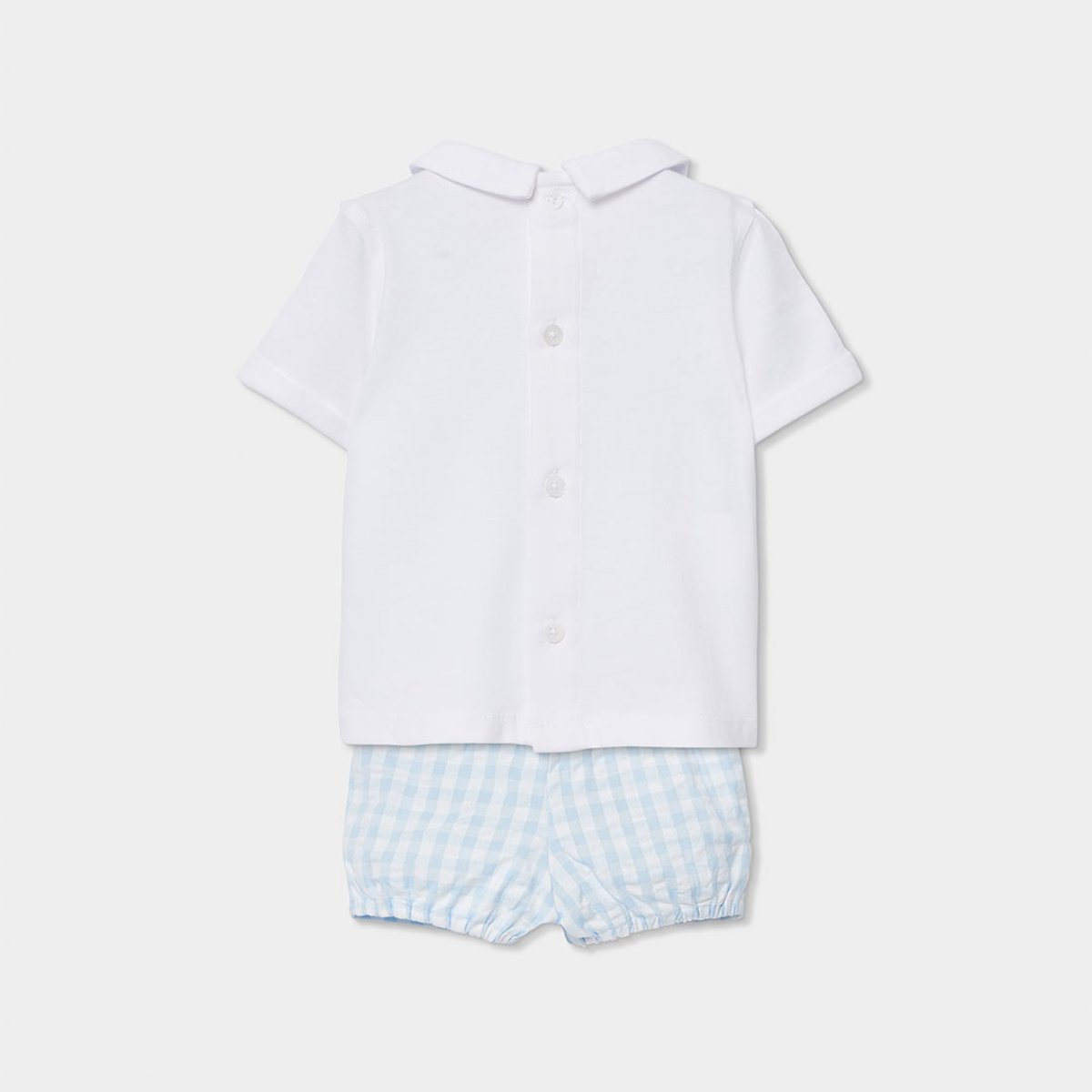 Ensemble bébé coton à carreaux multicolore, BOBOLI