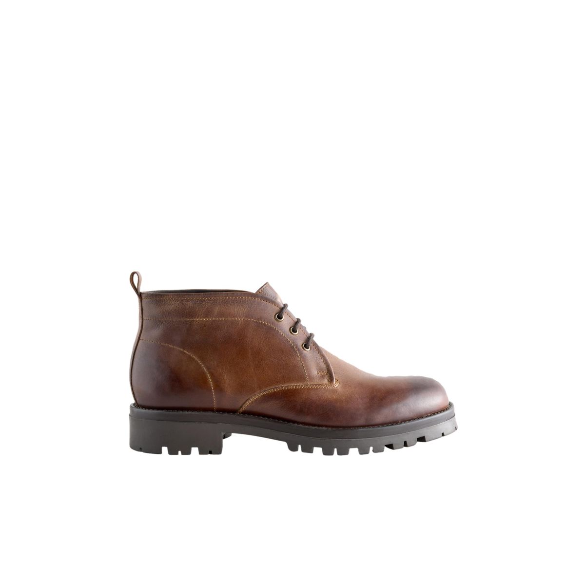 Bottines chukka à semelle épaisse marron fauve, NEXT