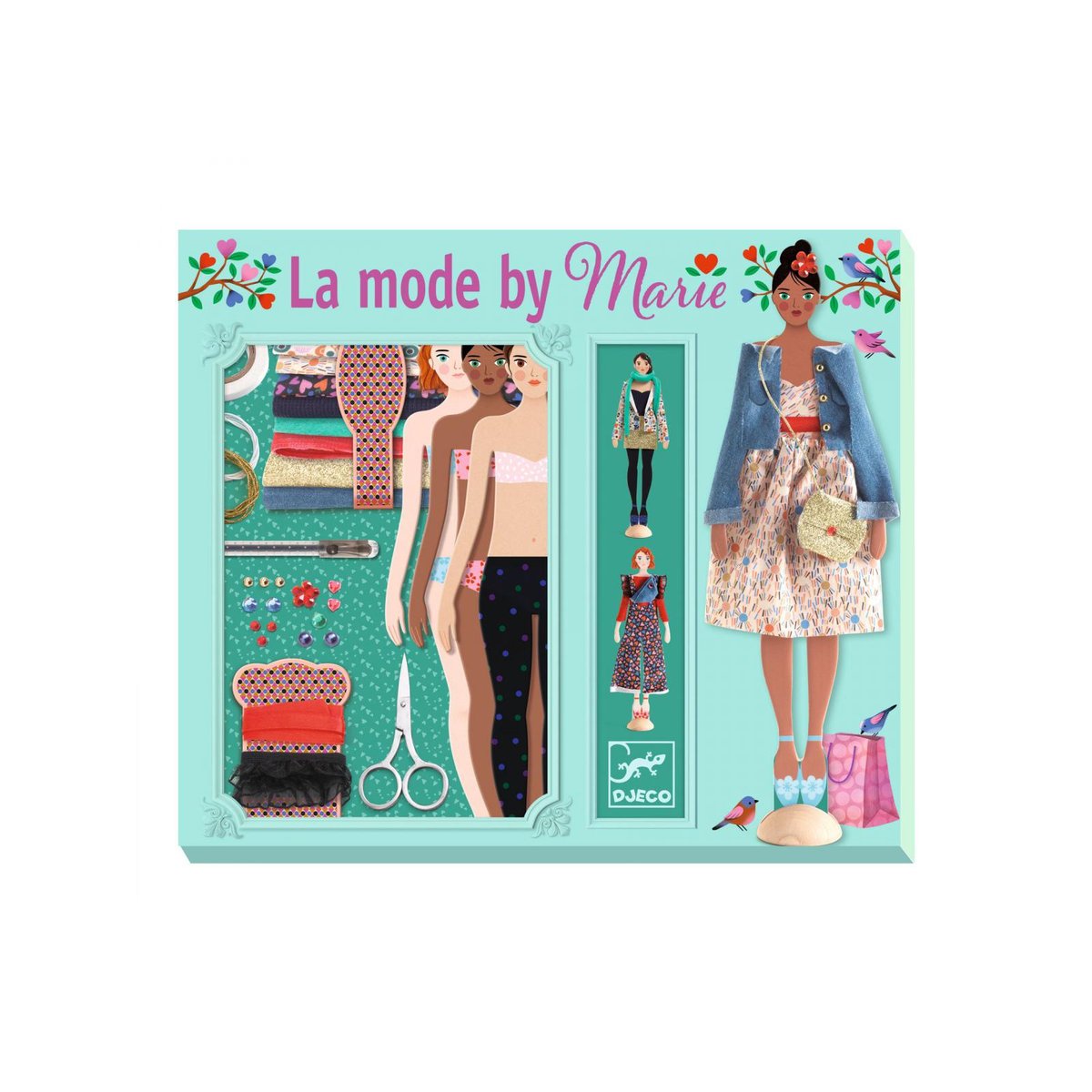 Coffret La mode by Marie couleur unique, DJECO