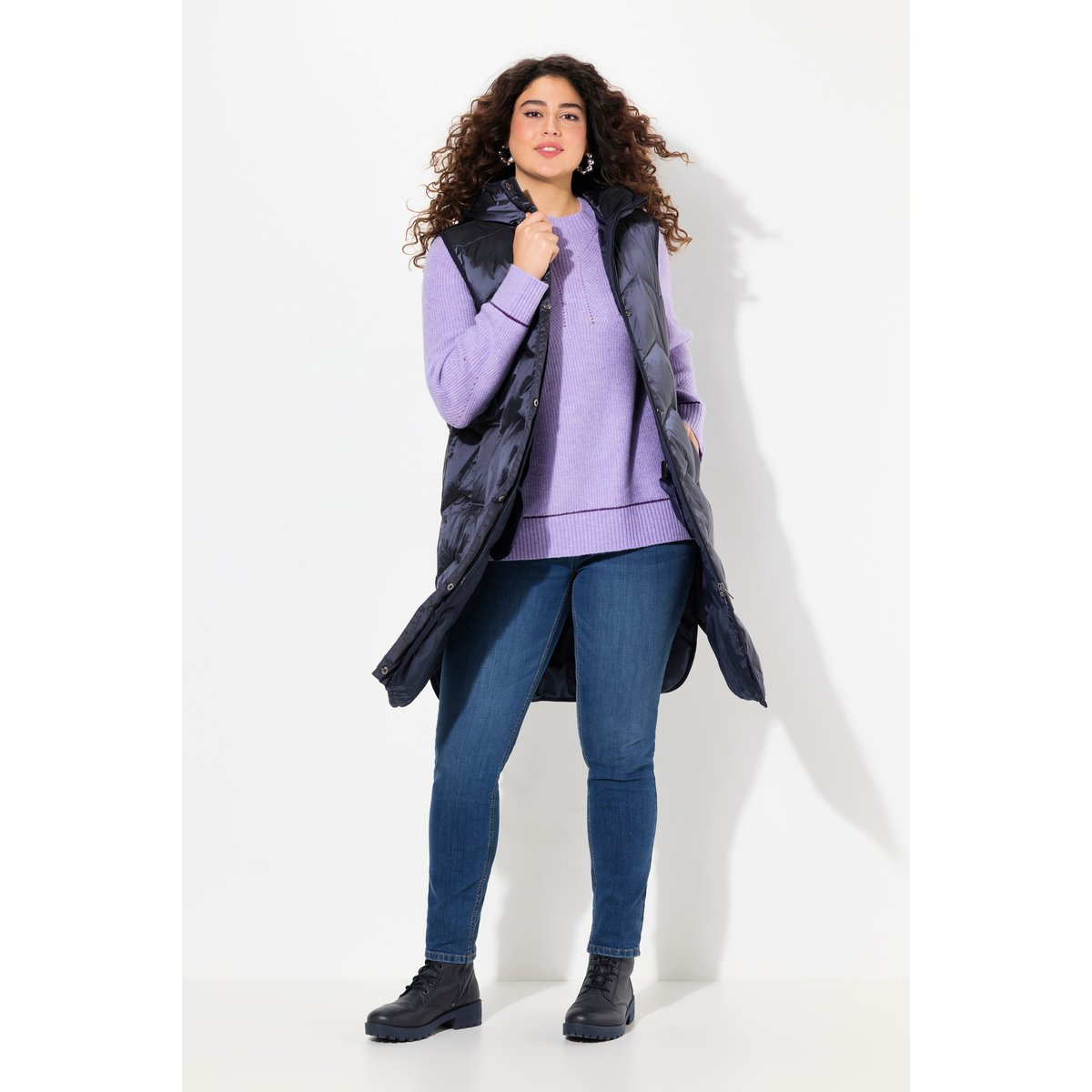 Gilet technique matelassé HYPRAR bleu nuit, ULLA POPKEN