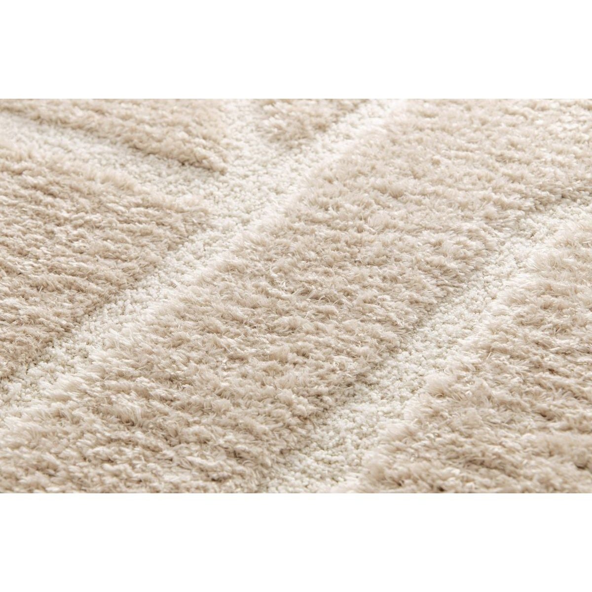 Tapis poils poils longs style , MARINA beige, BOBOCHIC