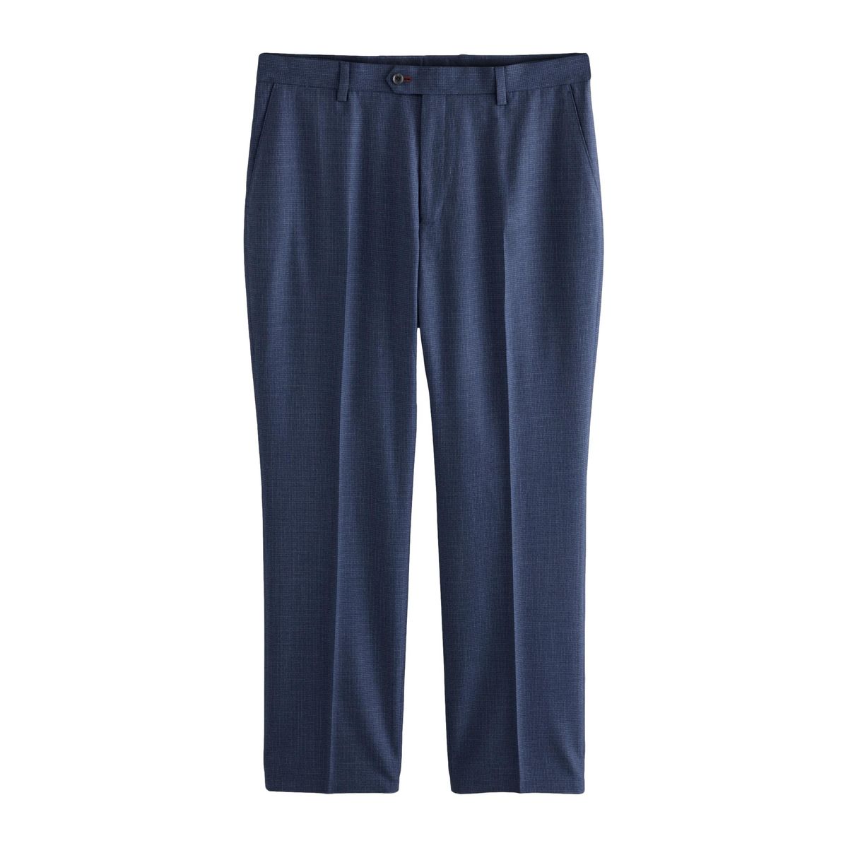 Pantalon de costume standard pied-de-poule bleu marine, NEXT