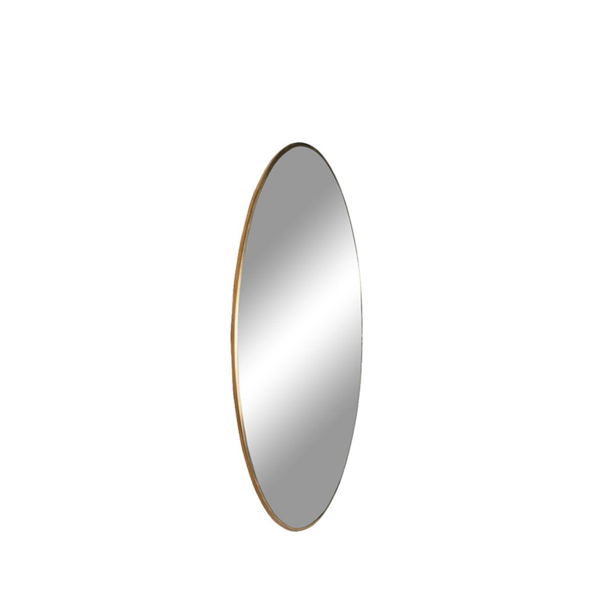 Miroir rond en métal 40cm- JERSEY laiton, HOUSE NORDIC