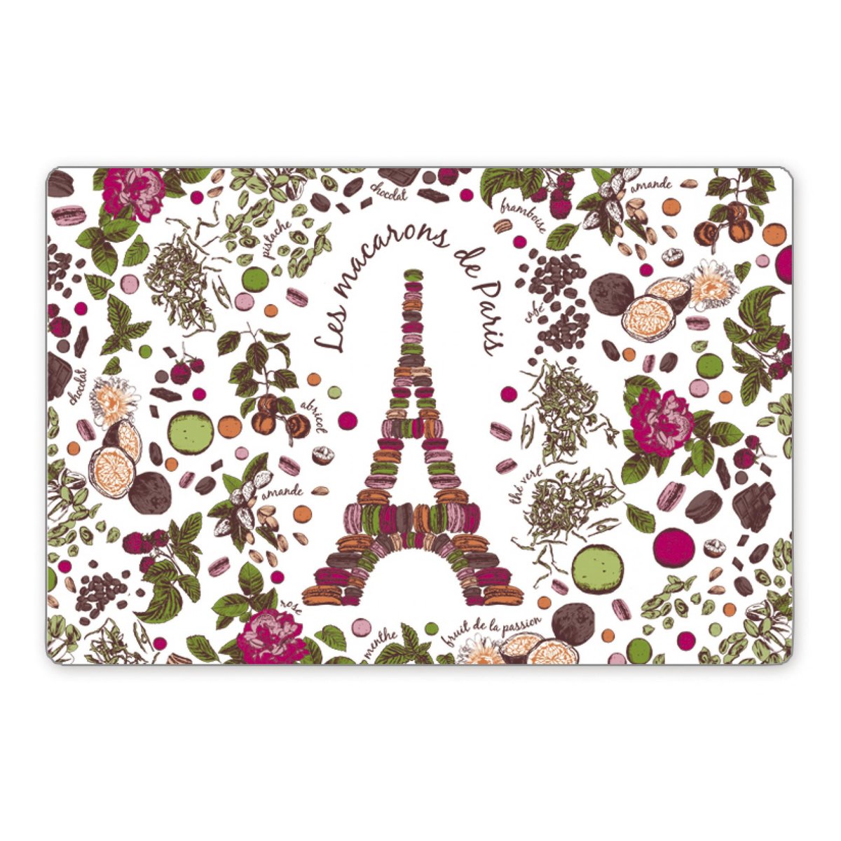 Set de table Macarons de Paris assortis, WINKLER