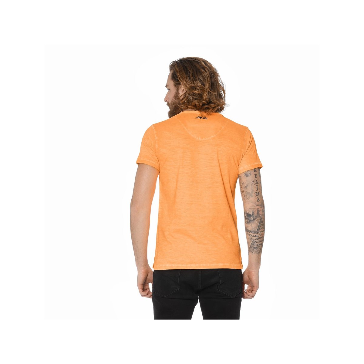 Tee Shirt en coton Ron orange, VON DUTCH