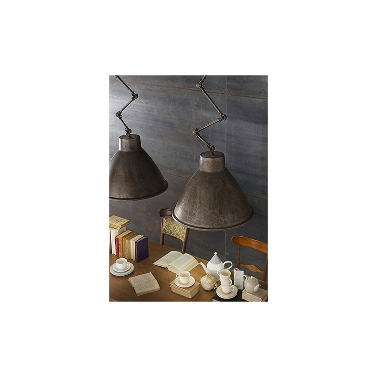 Grande Suspension Loft Haute Couture laiton, MILLUMINE
