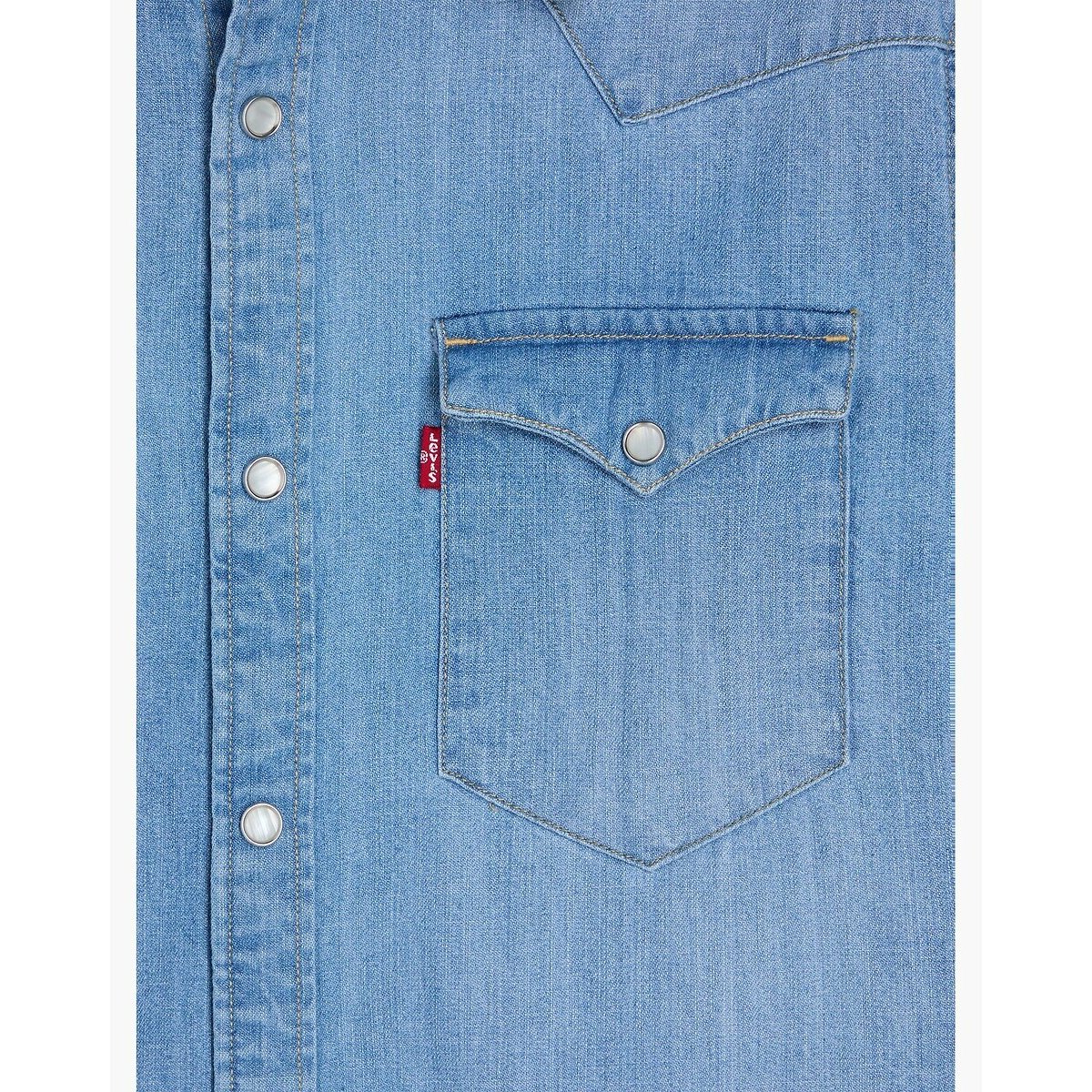 Chemise en jean Barstow Western bleu ciel, LEVI'S