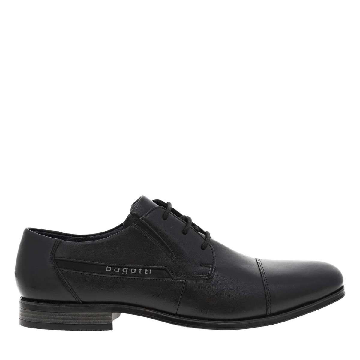 Derbies cuir noir, BUGATTI