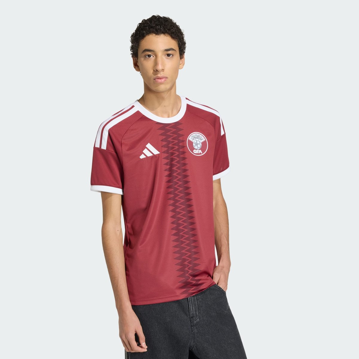 Maillot Domicile Qatar 26 Maillot Domicile Qatar 26 noble maroon, adidas Performance
