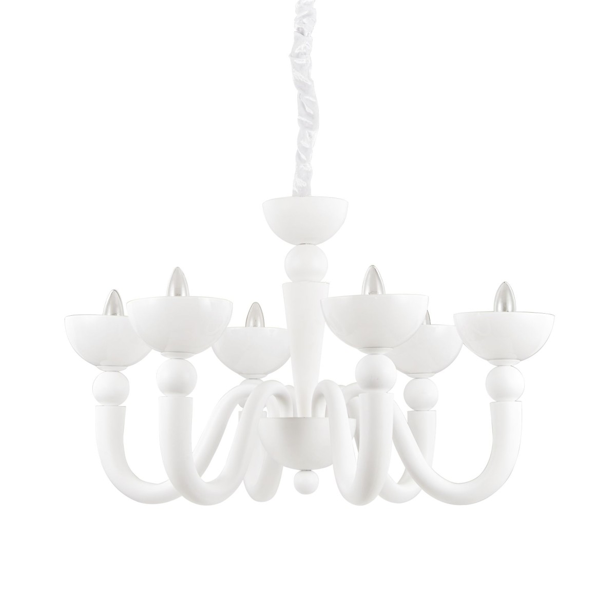 Lustre BON BON blanc, IDEAL LUX