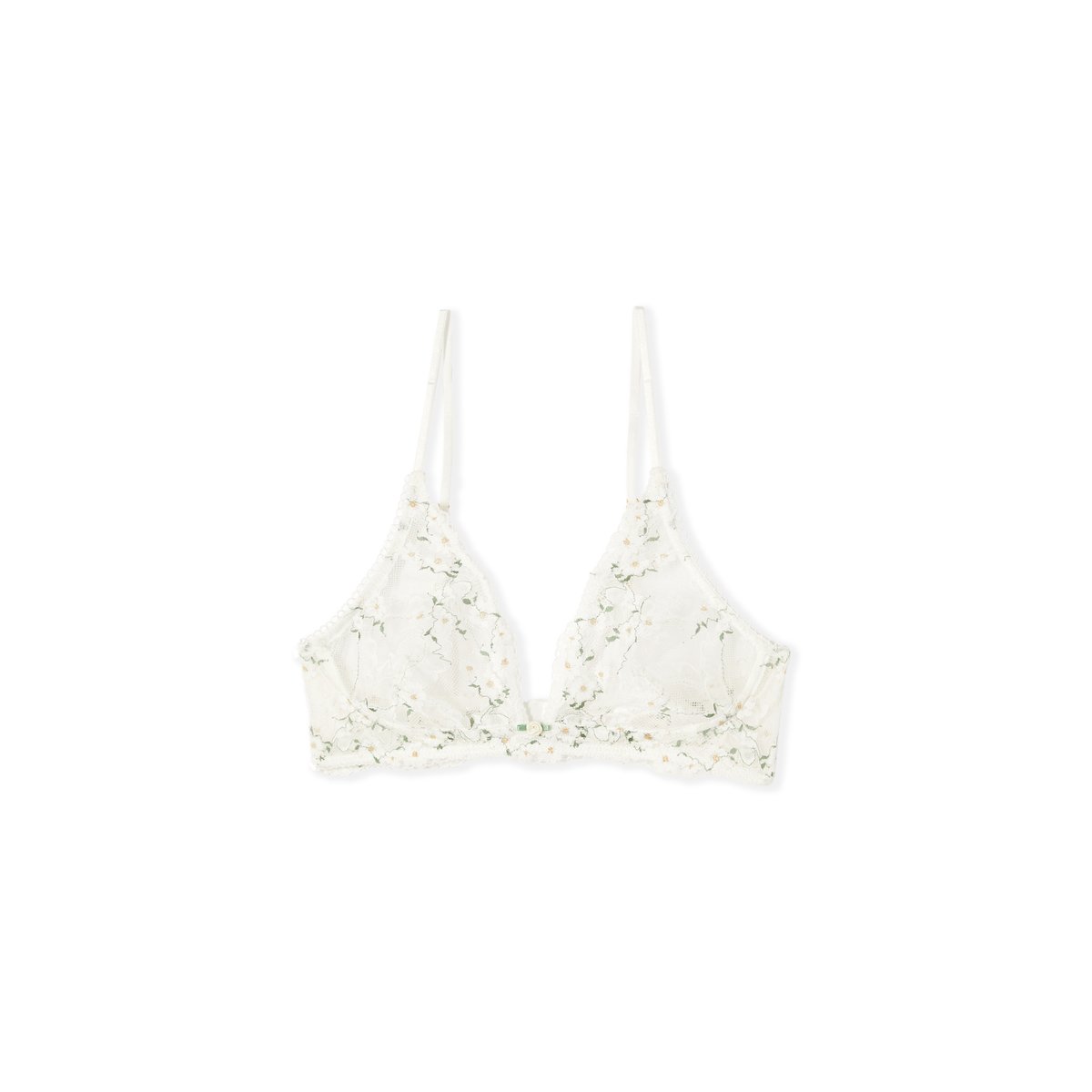 Soutien-gorge triangle en dentelle BOUQUET multicolore, ETAM