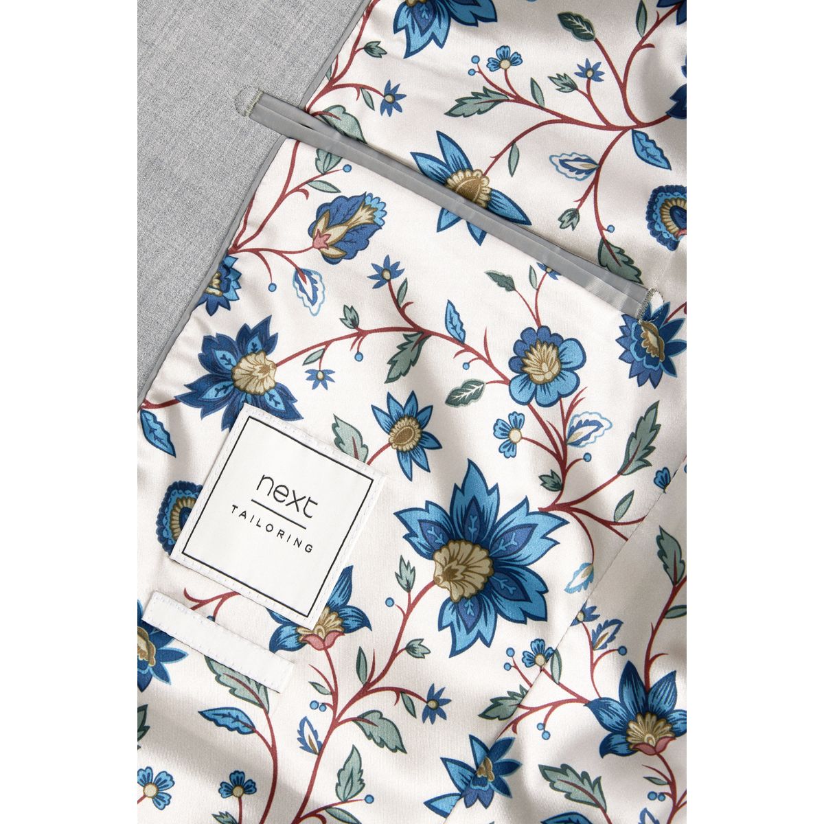 Veste de costume stretch gris clair, NEXT