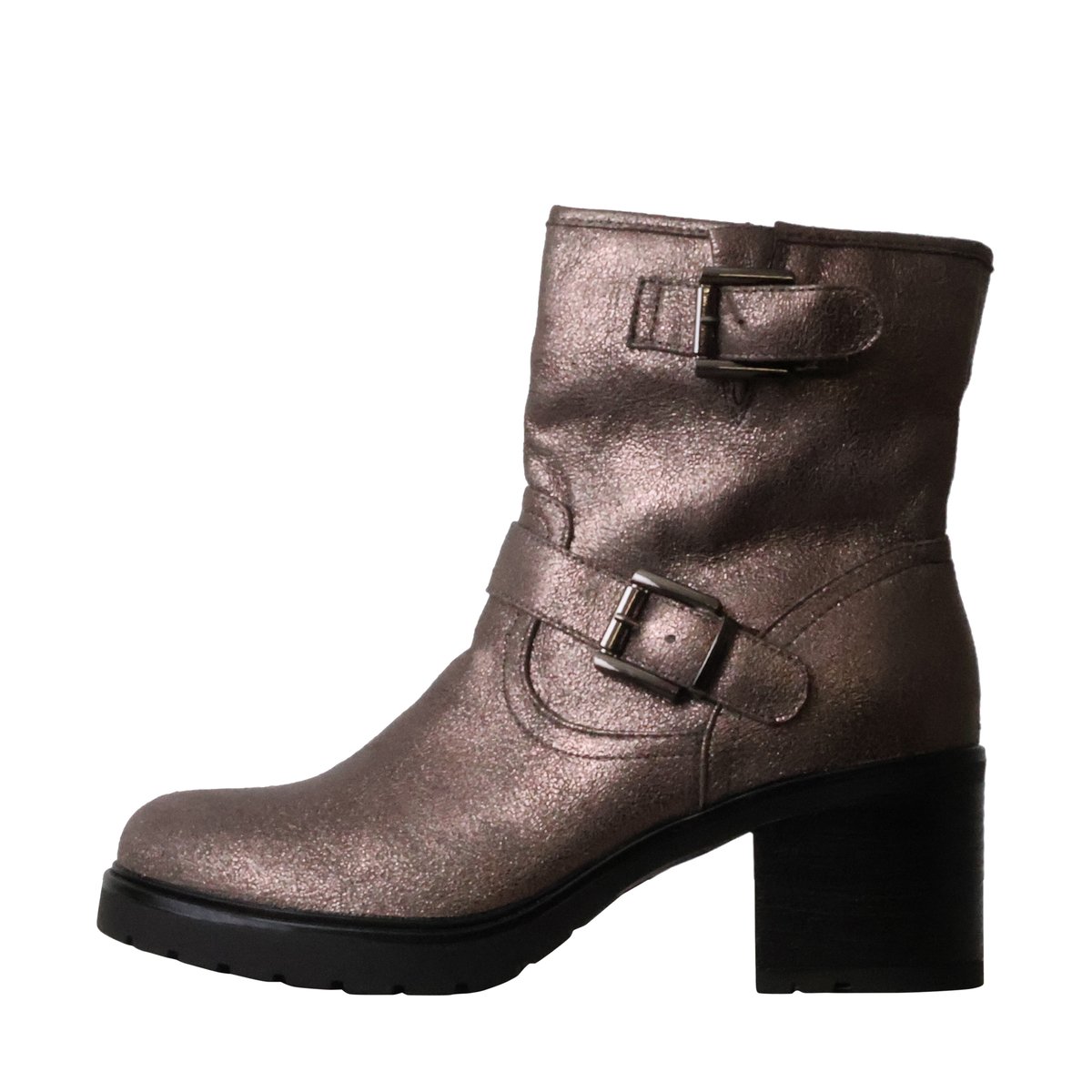 Bottines à Zip antracite-gun, ENZA NUCCI