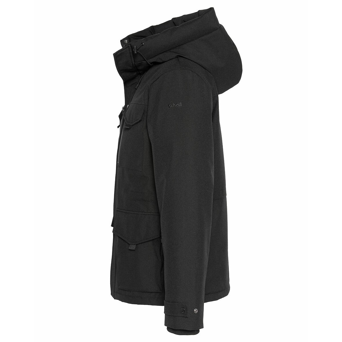 Broomfield Coat with Pockets black, SCHOTT