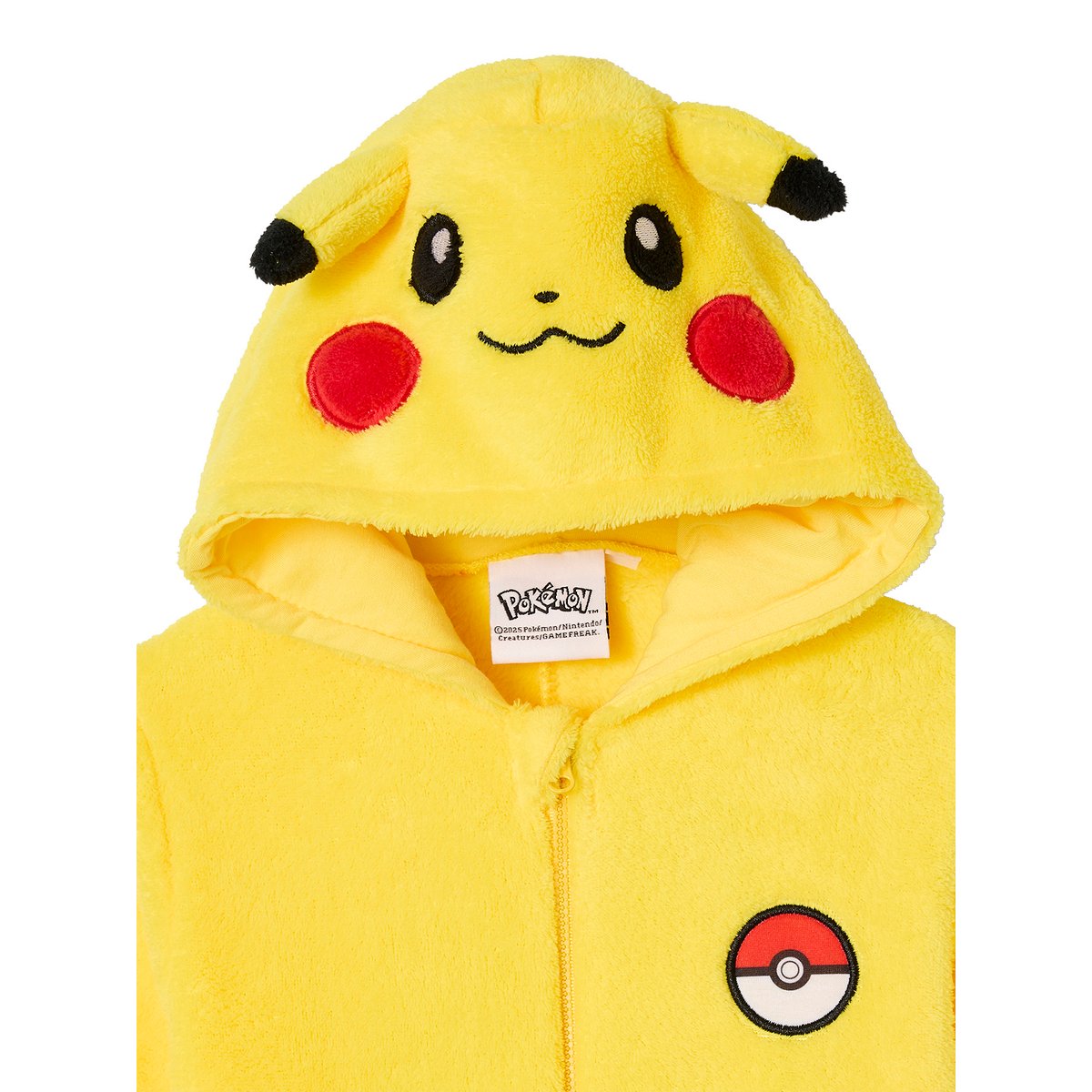 Combinaison pyjama Pikachu jaune, VERTBAUDET
