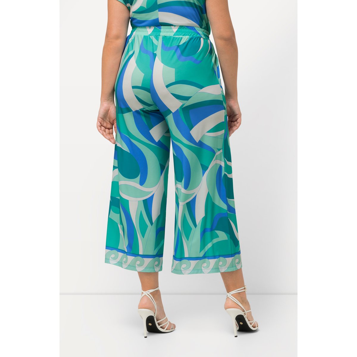 Jupe-culotte large vert caraïbes clair, ULLA POPKEN