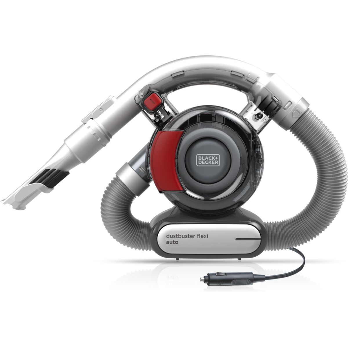 Aspirateur main PD1200AV Dustbuster Flexi Auto rouge, BLACK & DECKER