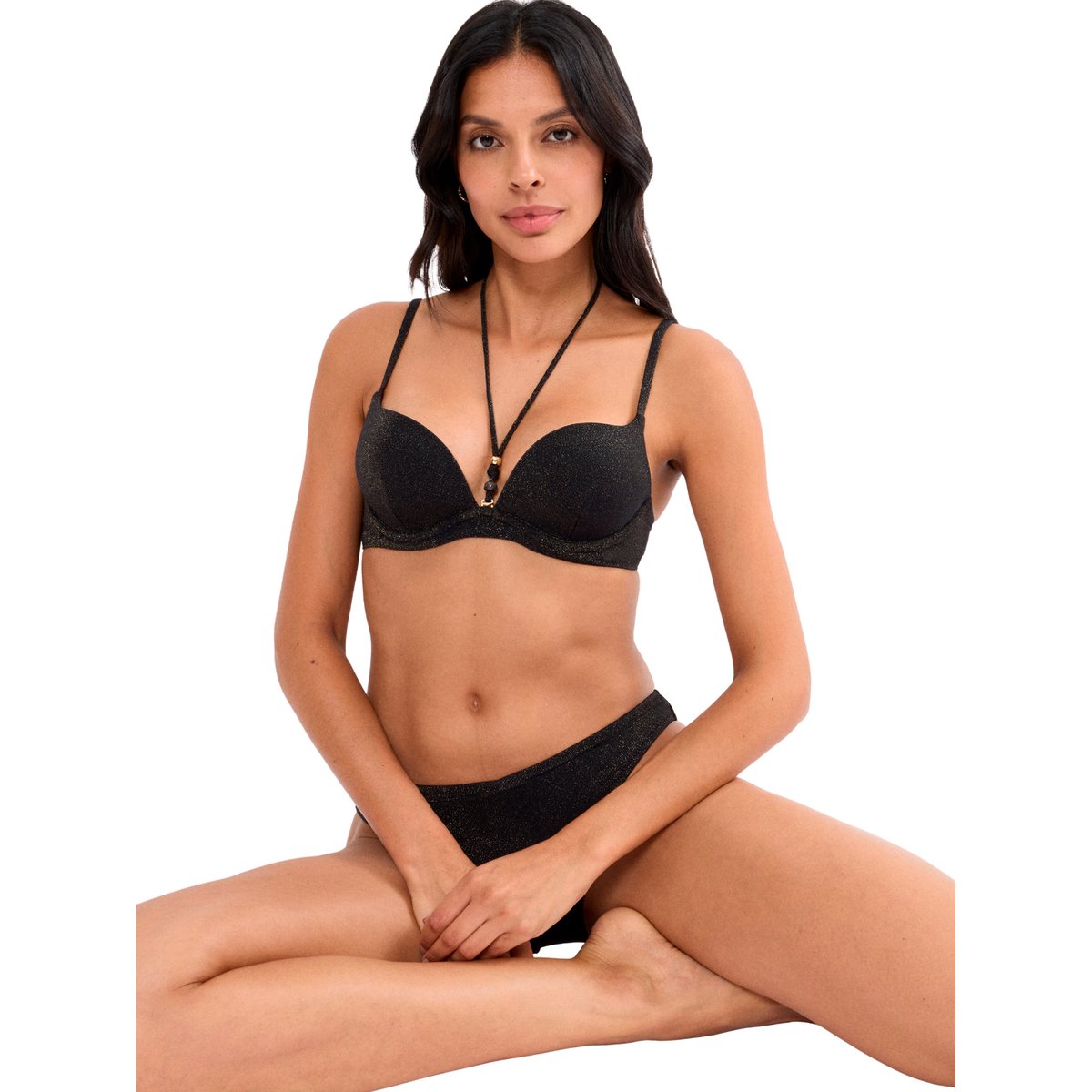 Haut maillot de bain push-up SUMMER SUNSET noir, TRIUMPH