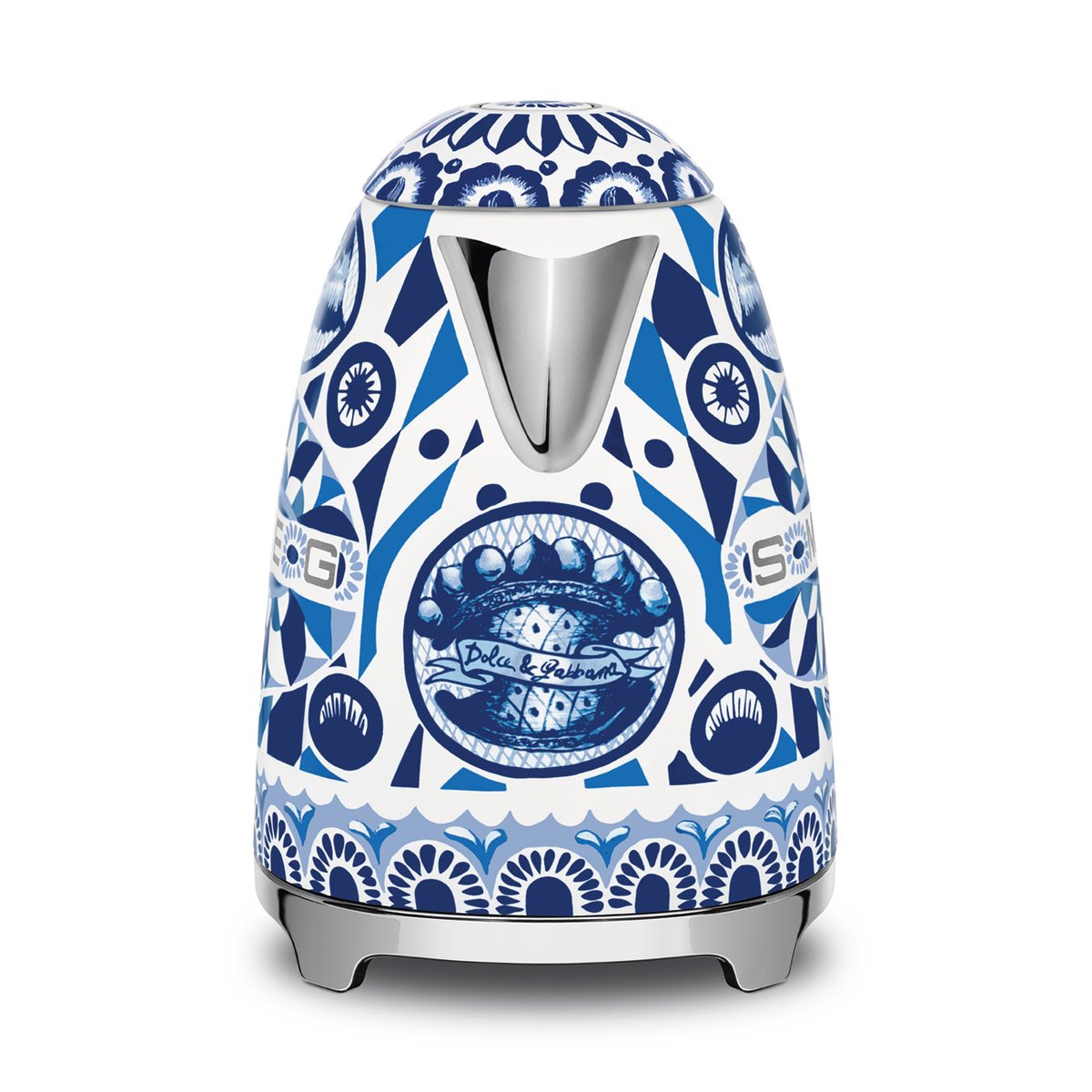 Bouilloire électrique 1,7 litre KLF03 décoré / spécial brillant, SMEG