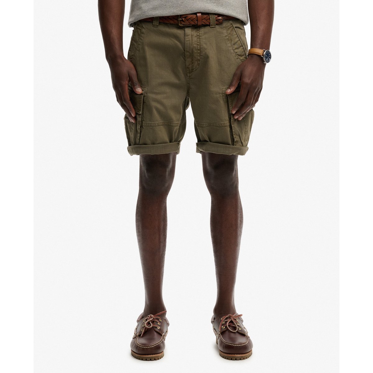Short Cargo Core vert ciboulette, SUPERDRY