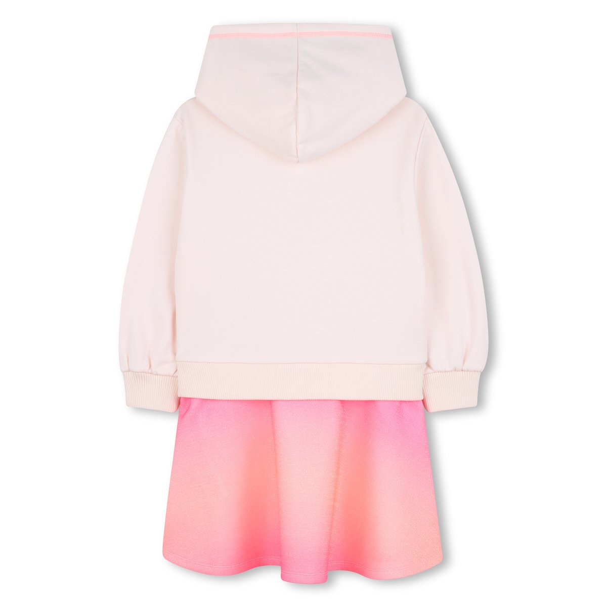 Combinaison bi-matériau rose courage, BILLIEBLUSH