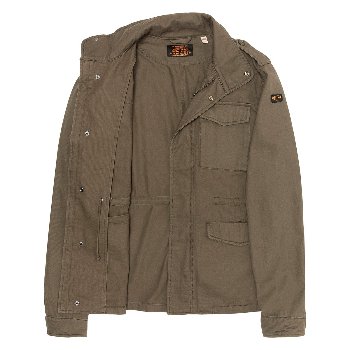 Veste militaire kaki, SCHOTT