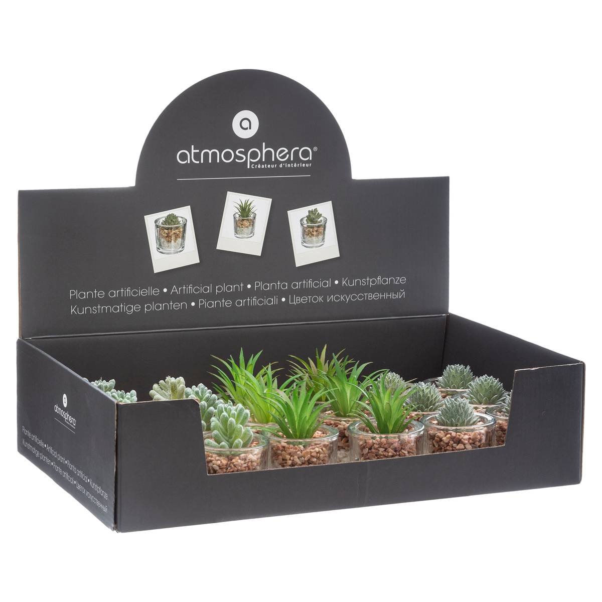 Plante artificielle KEIJI noir, ATMOSPHERA