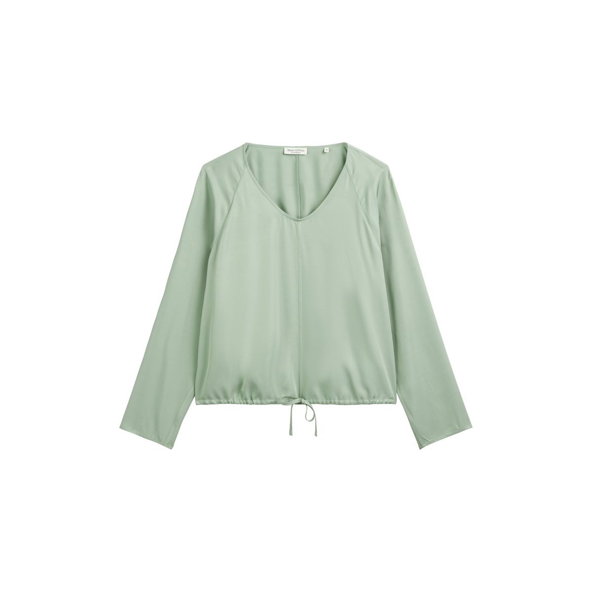 Chemisier régulier en LENZING™ ECOVERO™ vert clair, MARC O'POLO