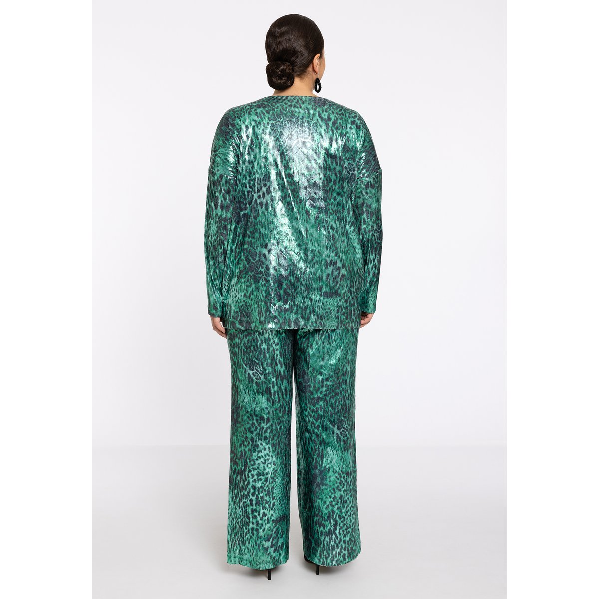 Débardeur imprimée vert, YOEK