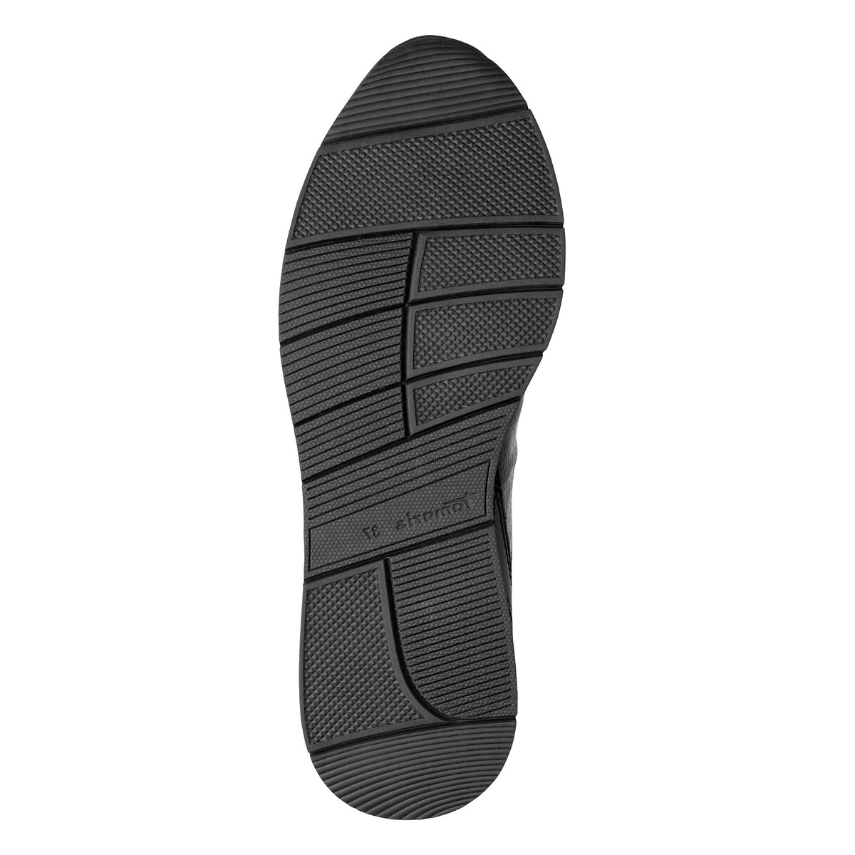 Sapatilhas com fecho preto envernizado, TAMARIS