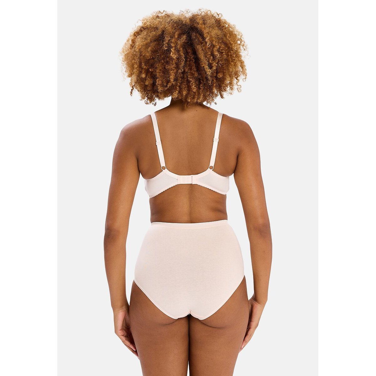 Confezione da 3 culotte alte Simplement Coton bio rosa, SANS COMPLEXE