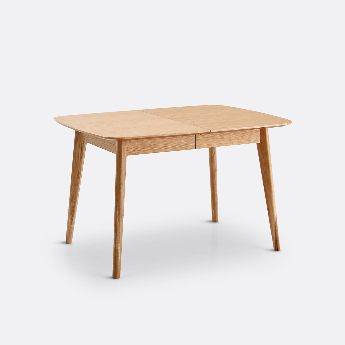 Table à manger, extensible, plaqué chêne, 4 à 10 couverts, BIFACE naturel, LA REDOUTE INTERIEURS