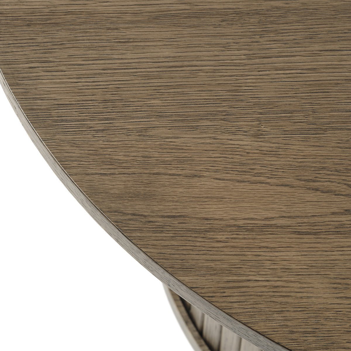 Table basse ronde ø90 cm - Bois - ALBA naturel, MAISON AUBERTIN