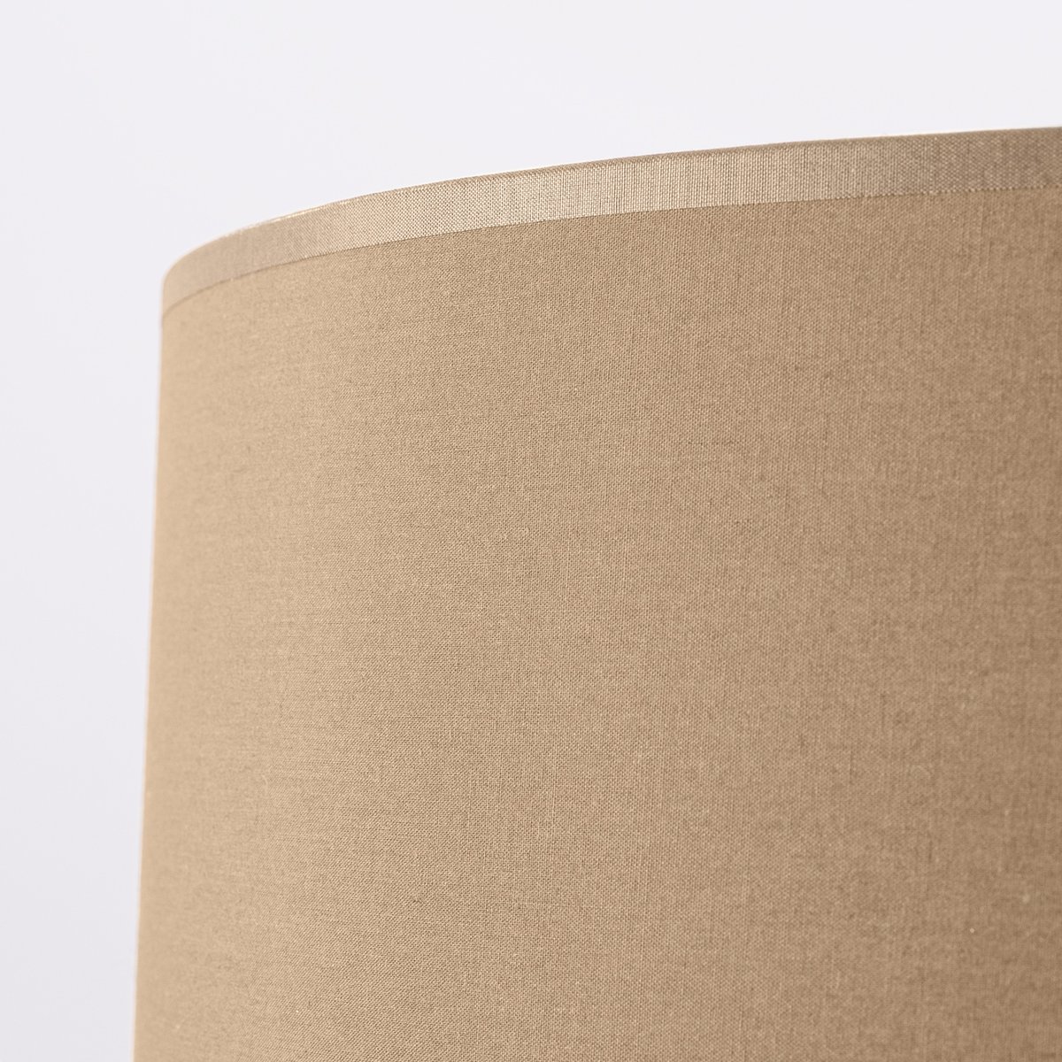 Lampadaire Tissu Taupe E27 1 Nevia taupe, EDEN