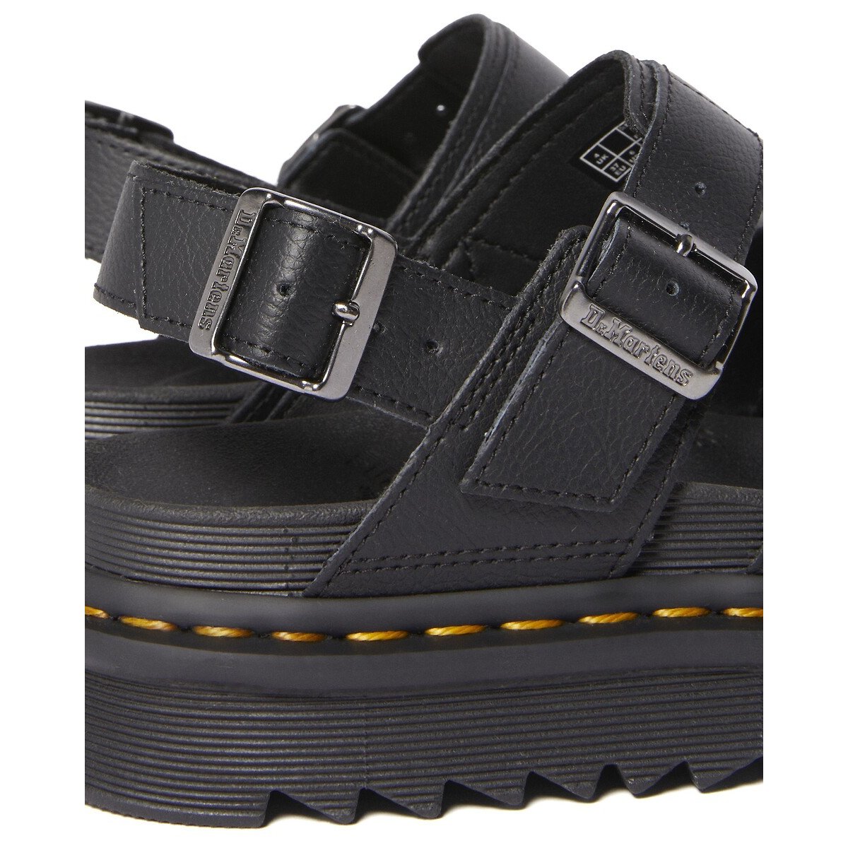Sandali Voss II in pelle ATHENA nero , DR. MARTENS