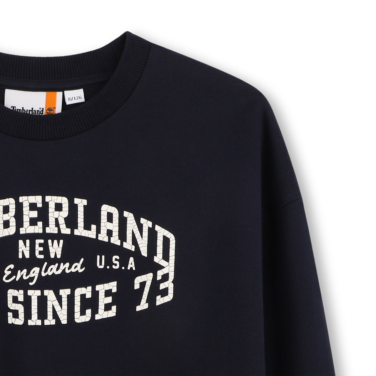Sweat à manches longues bleu cargo, TIMBERLAND
