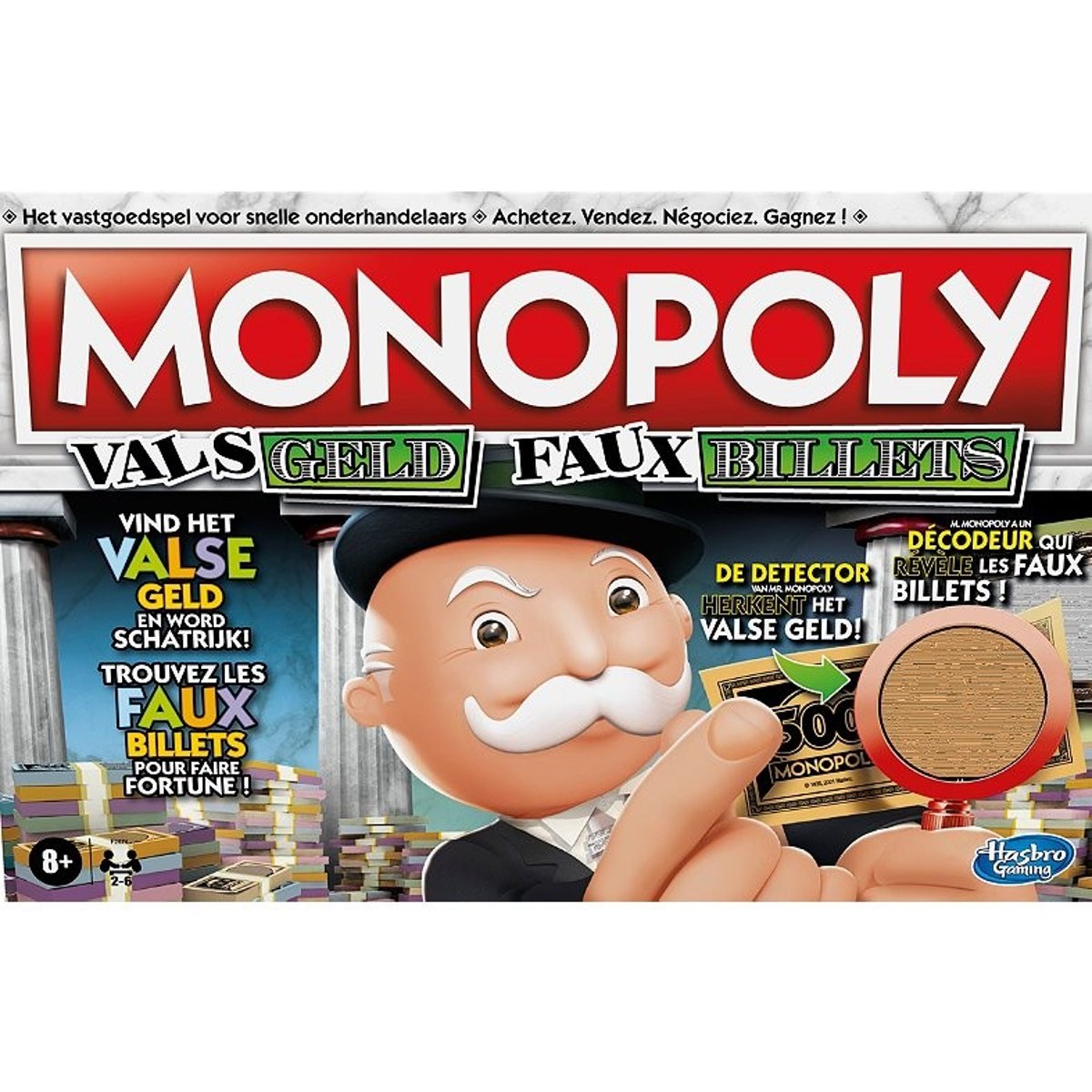 Monopoly Faux Billets - Monopoly couleur unique, MONOPOLY