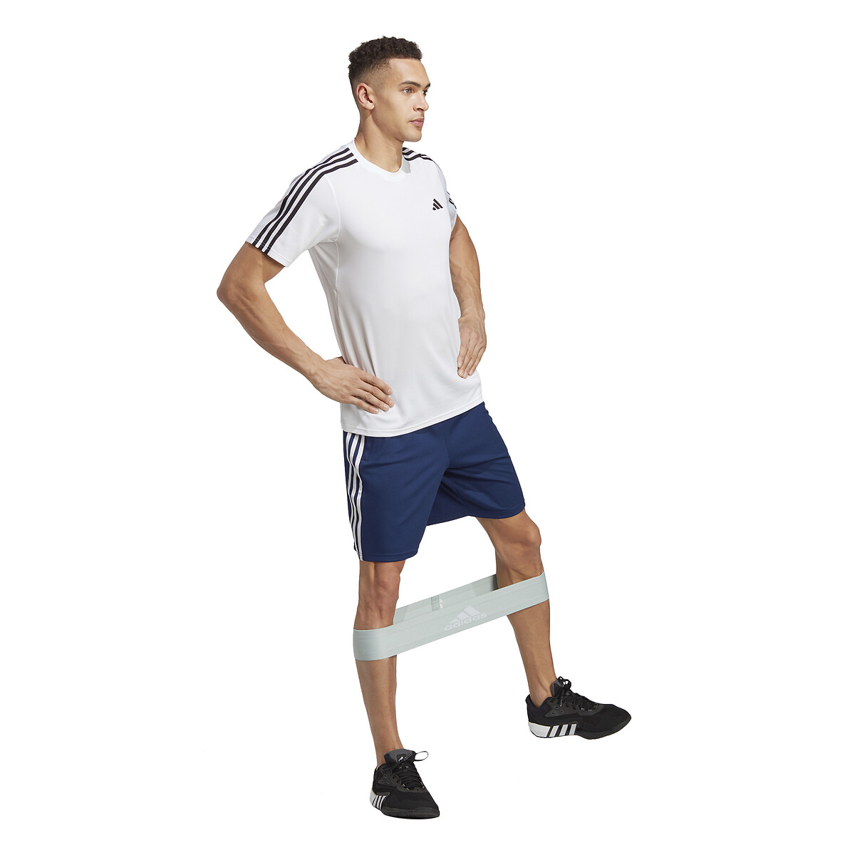 3-Stripes Sweat Shorts navy blue, adidas Performance