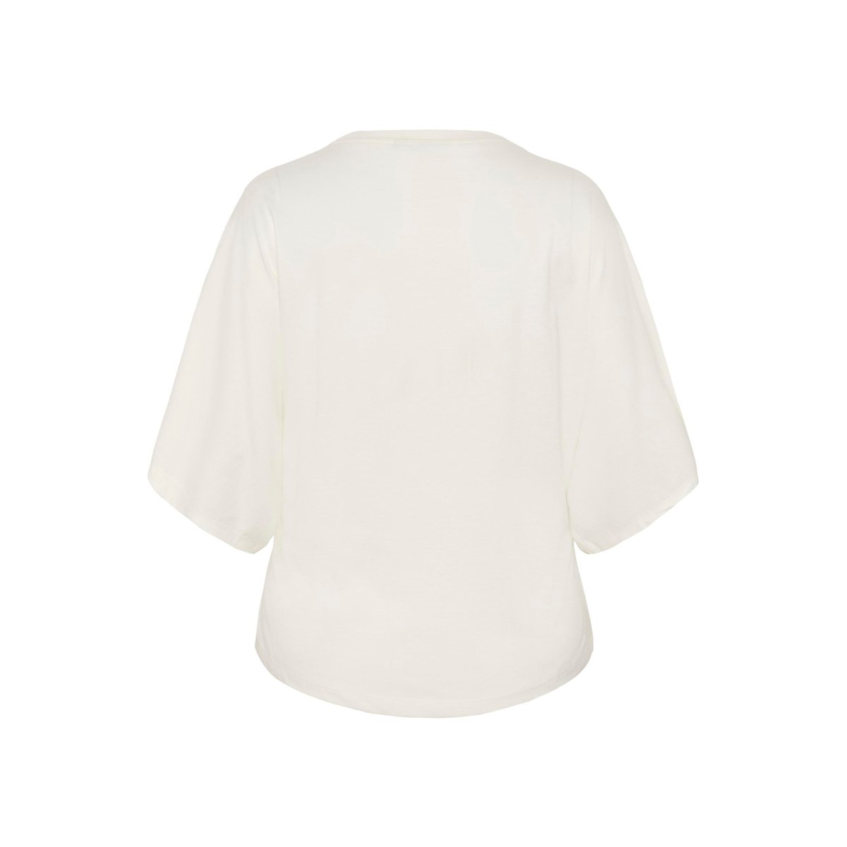 T-shirt à manches courtes blanc chalk, KAFFE CURVE
