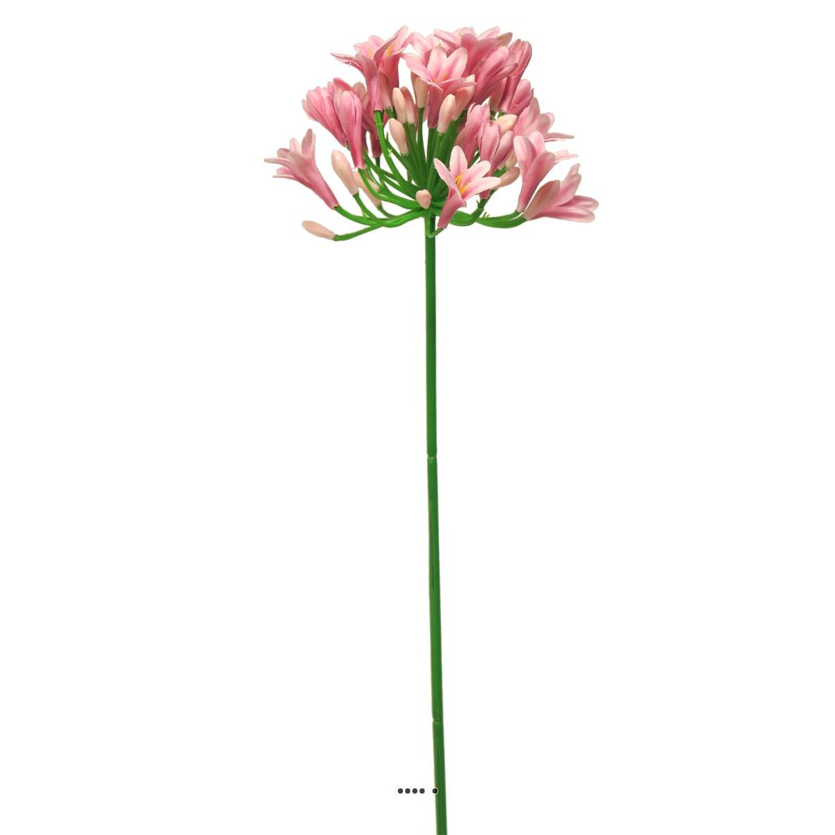 Agapanthe artificielle en tige H75 cm rose, ARTIFICIELLES
