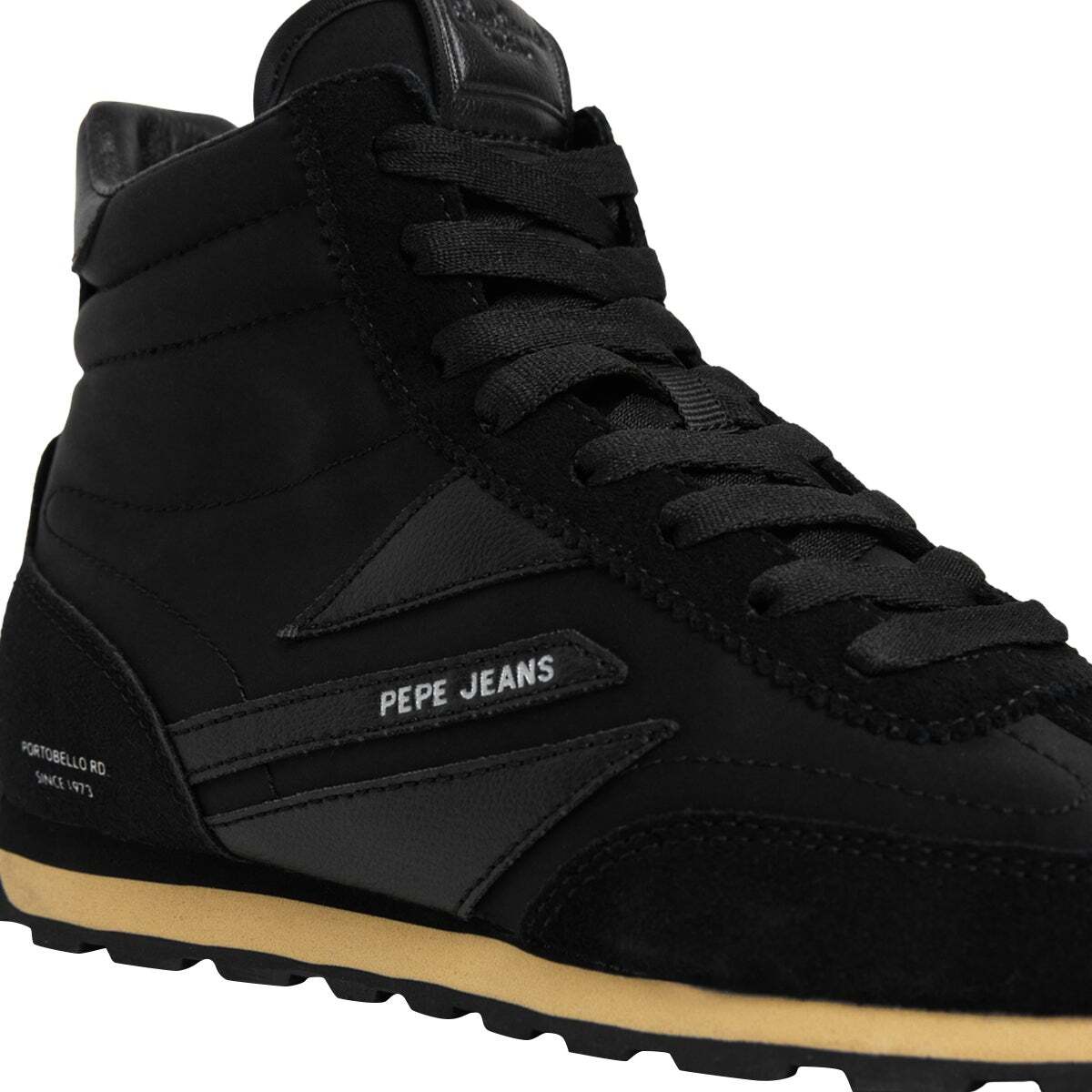 Jane - Baskets De Running Rétro noir, PEPE JEANS