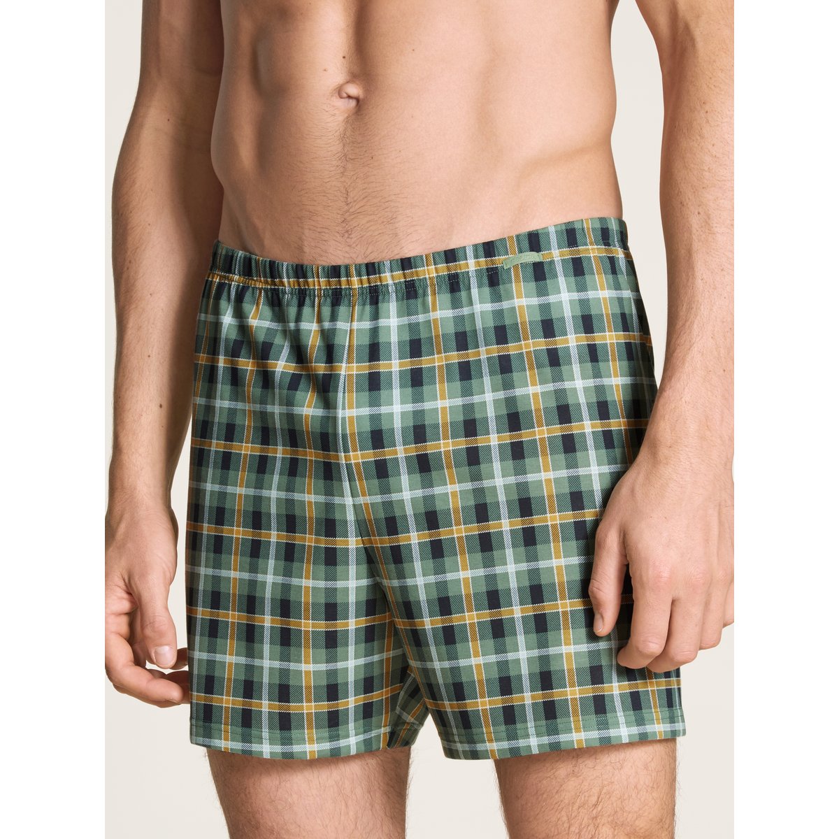 Boxer short Coton DAYWEAR XTRA vert laurier, CALIDA