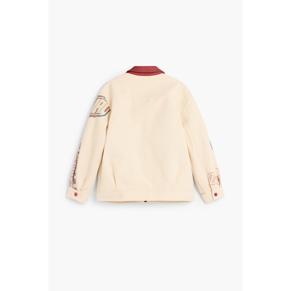 Veste imprimée beige, DESIGUAL