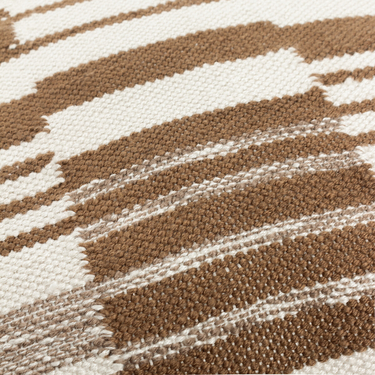 Torode Fringed Cotton Filled Cushion brown , YARD