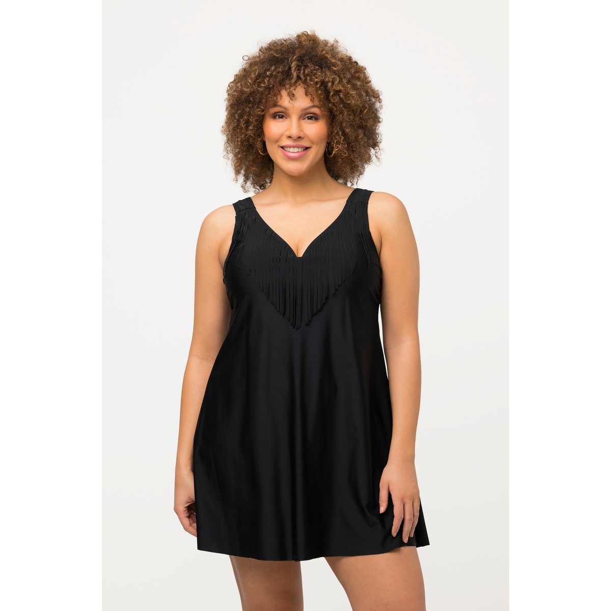 Robe de bain à bonnets souples et armatures. noir, ULLA POPKEN