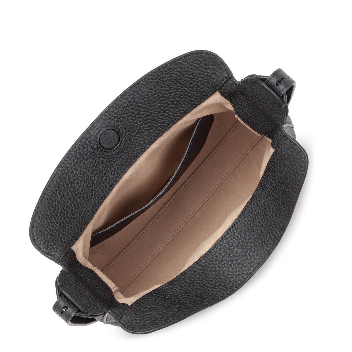 Petit sac besace TORO IVY noir, LANCASTER